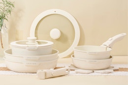Pots and Pans 17-Piece Set, Only $39.99 on Amazon (50% Off) card image