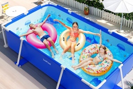 Large Above-Ground Pool, Only $79.85 on Amazon (Reg. $149) card image