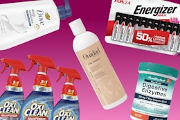 Amazon's Best Household Essentials Deals: Energizer, OxiClean, and More card image