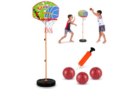 25" - 52" Kids' Basketball Hoop