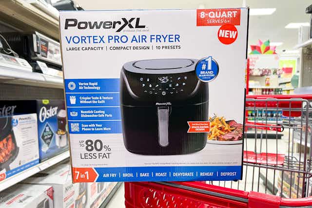 PowerXL 8-Quart Pro Air Fryer, Only $56.99 at Target (Reg. $130) card image