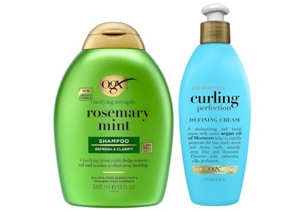 2 OGX Hair Products