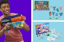 walmart toy clearance collage