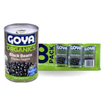 Goya Organic Black Beans 8-Pack