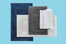 Hotel Style Organic Cotton Bath Rugs in 4 colors