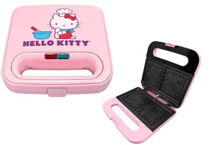 Uncanny Brands Hello Kitty Waffle Maker