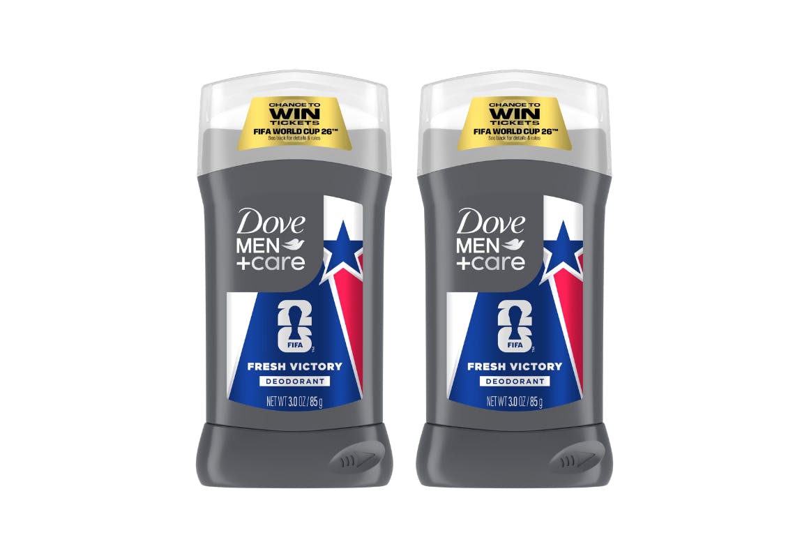 2 Dove Men+Care Deodorant Sticks