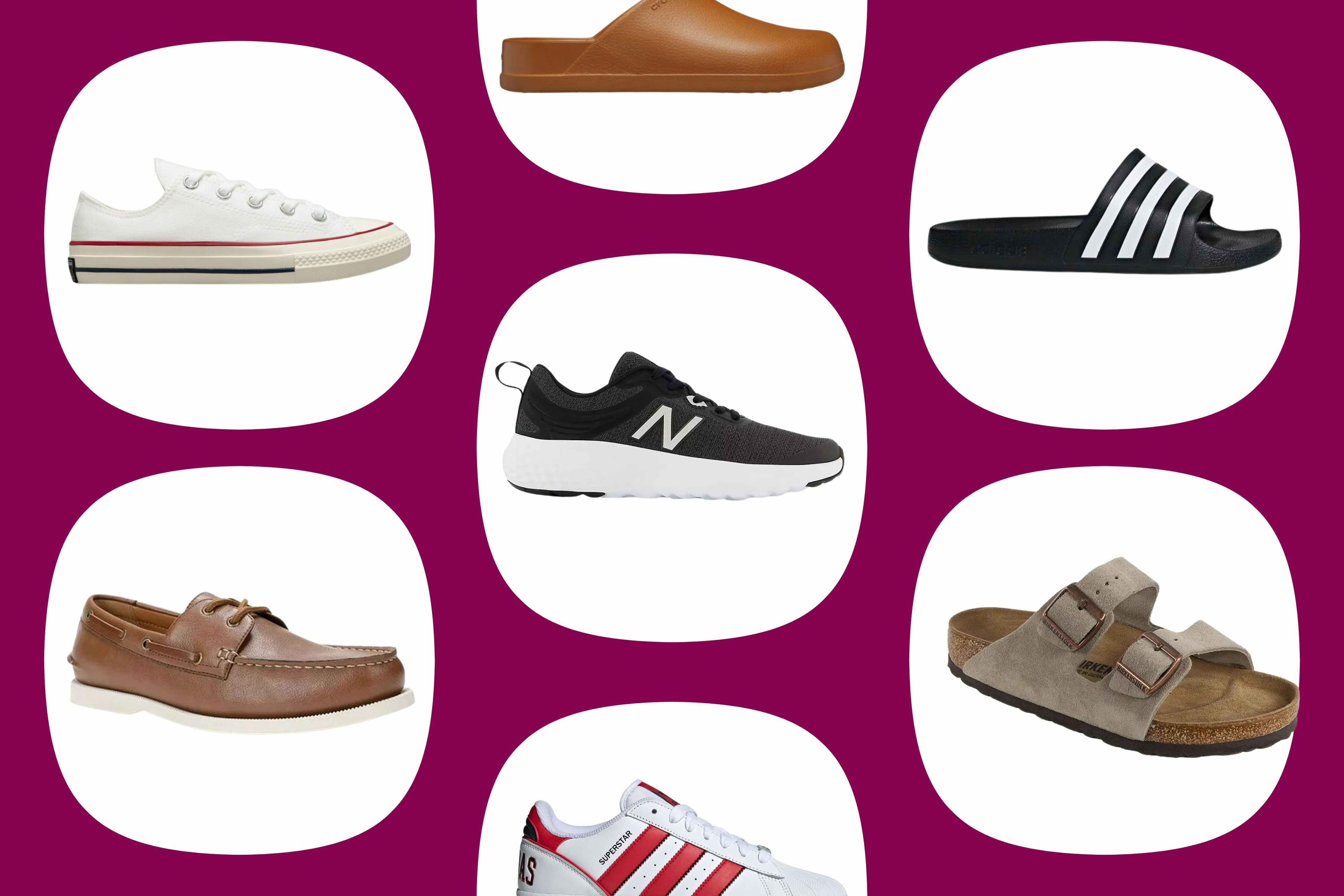 The Best Shoe Deals: $12 Adidas Slides, $26 Birkenstocks, $28 New Balance