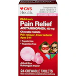 2 CVS Children's Acetaminophen Boxes