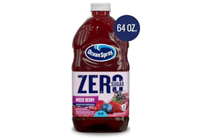 2 Ocean Spray Juice Bottles