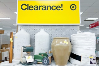 magnolia clearance 50% sitting on a target shelf
