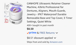 Amazon Ultrasonic Retainer Cleaner 2026 2