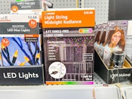 Multicolor LED Icicle String Lights