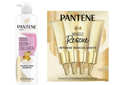2 Pantene Hair Care Products