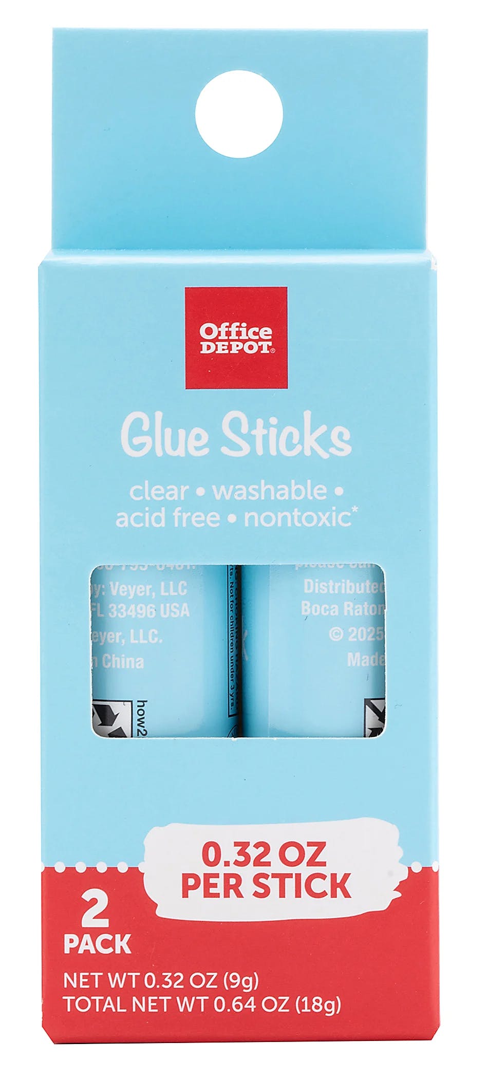 Office Depot Glue Sticks 2-Pack