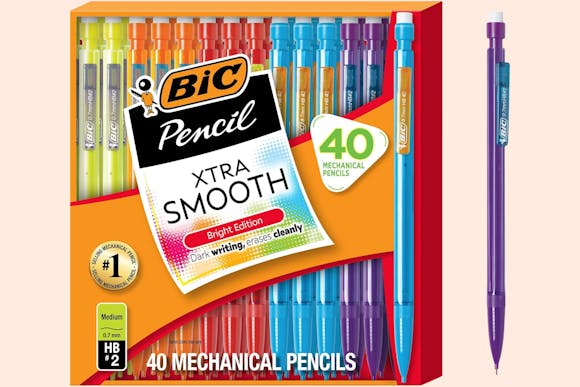 Bic Xtra Smooth Mechanical Pencil 40-Pack, as Low as $4.94 on Amazon