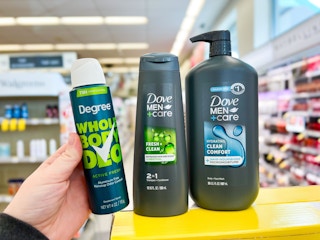 dove men+care and degree products walgreens