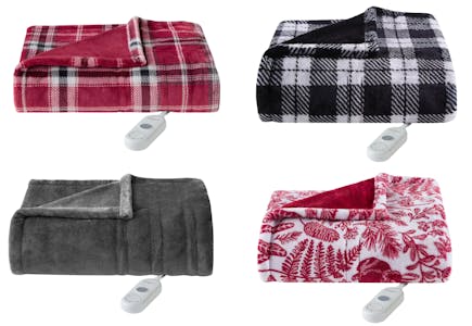 Cuddl Duds Heated Throw Blanket