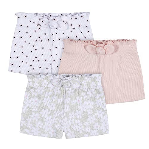 Gerber Baby Pull-On Knit Shorts 3-Pack