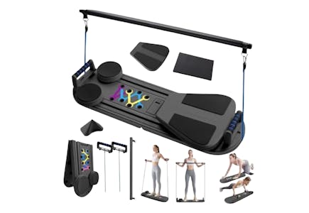 Portable Pilates Reformer Board