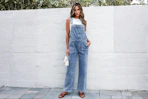 Women's Denim Overalls B0DJGQ8KND