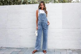 Women's Denim Overalls B0DJGQ8KND