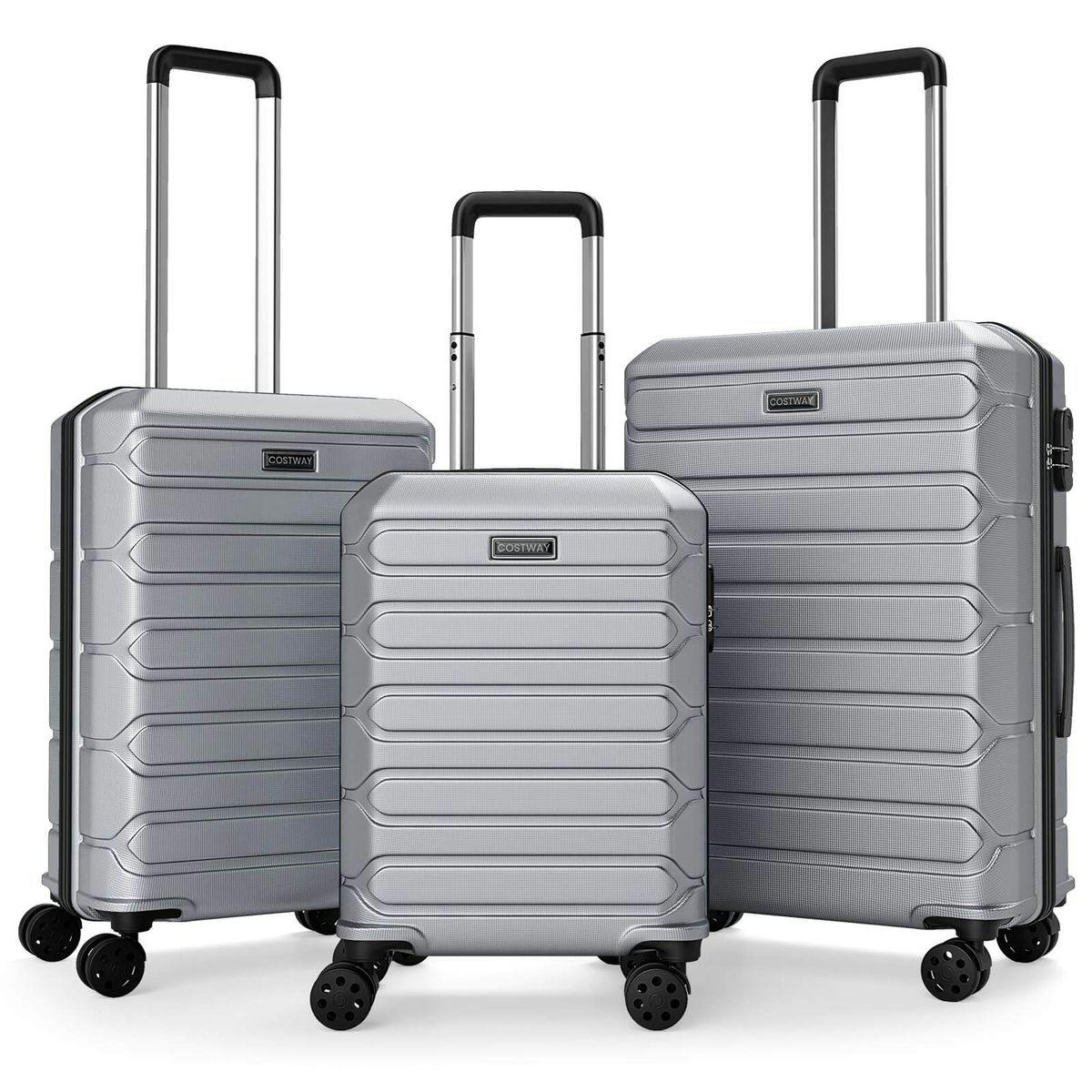 Costway 3-Piece Luggage Set
