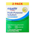 Equate Multi-Purpose Solution 2-Pack