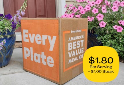 EveryPlate 36 Servings + Steak ($1.80/serving)
