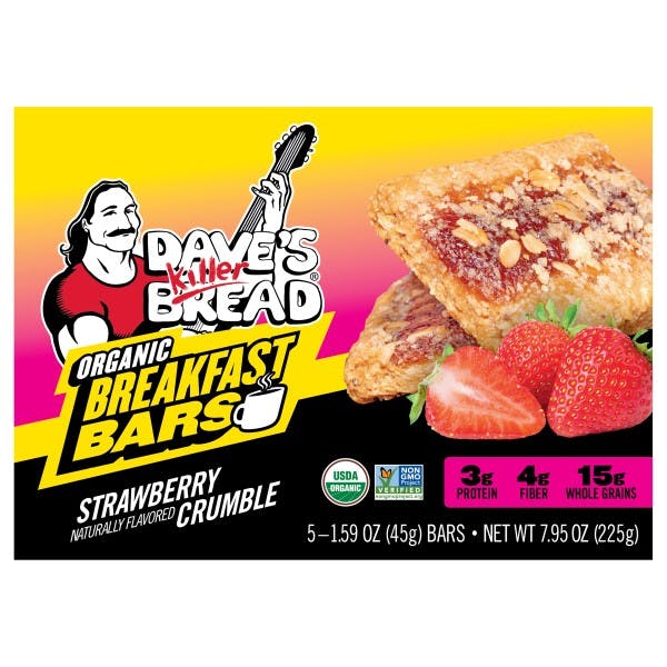 2 Dave's Killer Bread Breakfast Bars Boxes