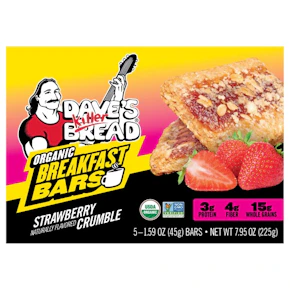 2 Dave's Killer Bread Breakfast Bars Boxes