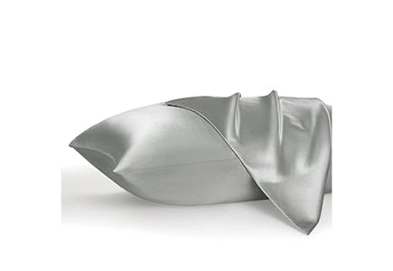 Bedsure Queen Satin Pillowcase Set