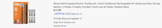 amazon Bitvae Electric Toothbrush 2025