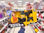 Target Tonka front loader toy