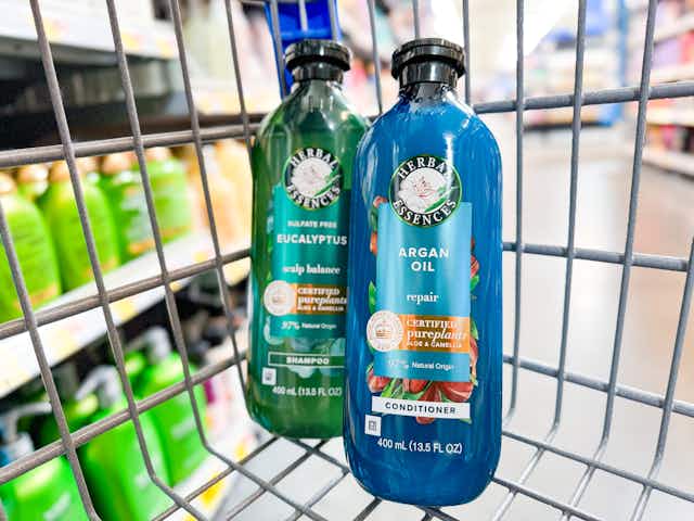 Plant-Based Hair Care From Herbal Essences, $6.97 per Bottle at Walmart card image
