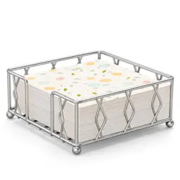 Small Metal Square Napkin Holder