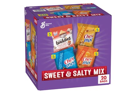 Sweet and Salty Snack 20-Pack
