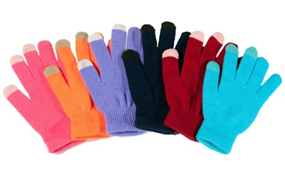 Adult Touchscreen Gloves