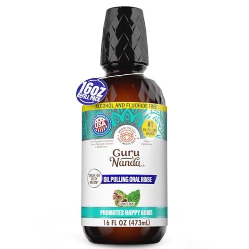 GuruNanda Oil Pulling Mouthwash