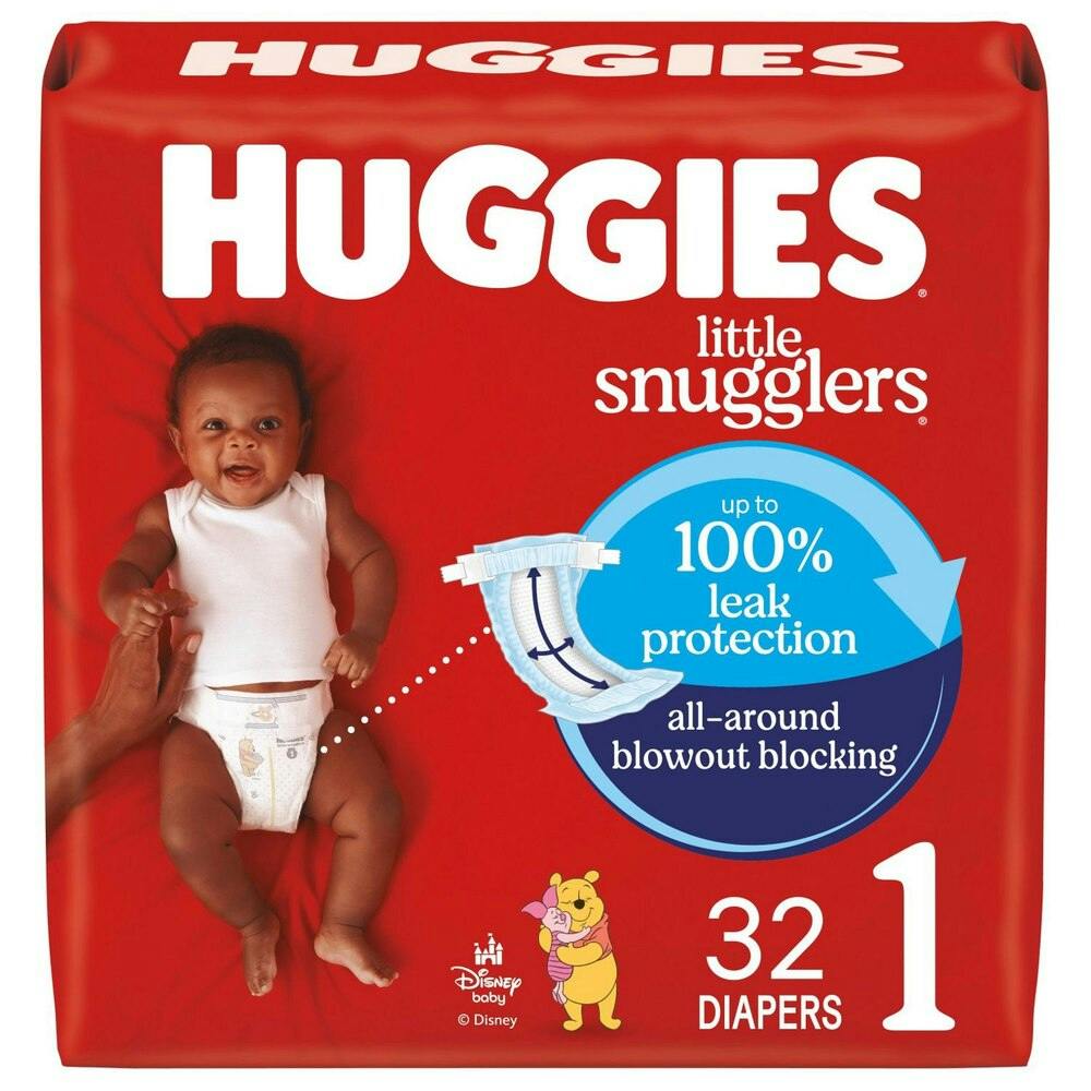 2 Huggies Diaper Packs