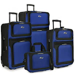 Rolling Luggage 4-Piece Set