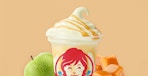 wendys new caramel apple frosty official promo
