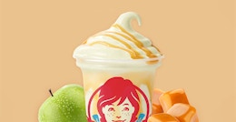 wendys new caramel apple frosty official promo