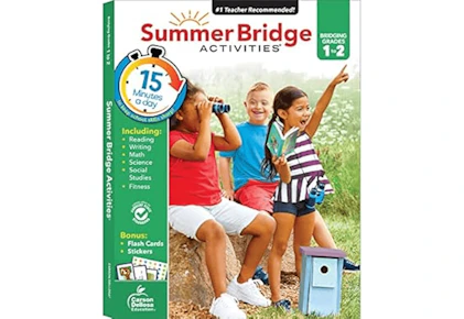 Summer Bridge 1st to 2nd Grade Workbook