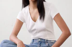 Banana Republic Soft Touch Cropped Top