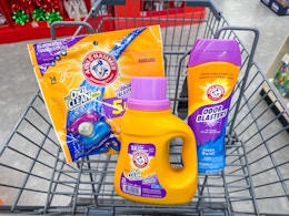 arm & hammer laundry items on walgreens cart