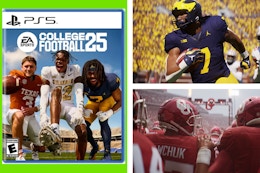 PS5 College Football 25 Video Game, Only $10 at Best Buy (Reg. $60) card image