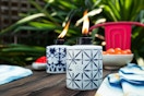 Walmart Tiki tabletop torches