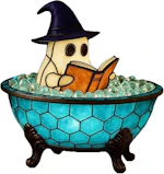Halloween Ghost Bubble Bath Lamp