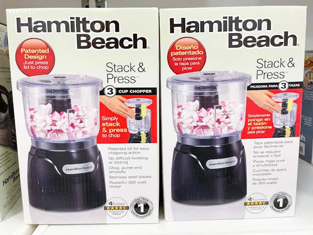 Hamilton Beach Vegetable Chopper and Processor, Now $15.99 on Amazon card image